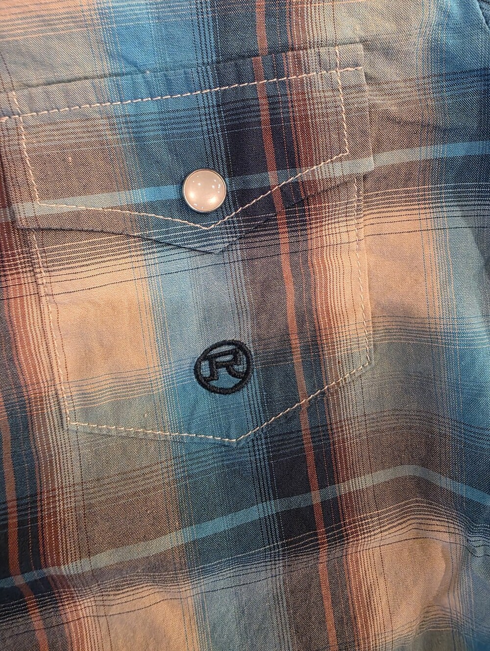 Roper Girl's Button Down Shirt - Picture 3 of 3